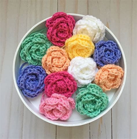 vlog 96. how to make micro crochet rose crochet rose|free printable crochet rose pattern.